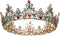 SWEETV Queen Crown for Women, Baroque Wedding Tiaras and Crowns, Jeweled Tiara Hair Accessories