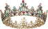 SWEETV Queen Crown for Women, Baroque Wedding Tiaras and Crowns, Jeweled Tiara Hair Accessories