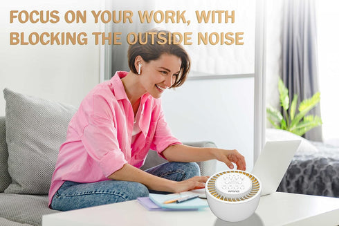 Riptunes Sound Machine for White Noise - Perfect for Sleep and Relaxation