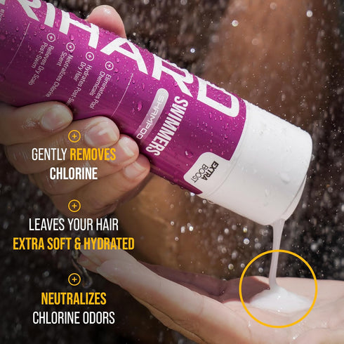 TRIHARD Swimmers Shampoo Extra Boost for Removing Chlorine and Hard Water Effects