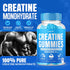 Creatine Gummies, 5g Creatine Monohydrate for Men and Women, Strength, Endurance, 60 Gummies