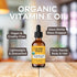 Organic Vitamin E Oil for Scars - All Natural & Vegan Skin Moisturizer 1oz - Light and Unscented for Scars, Wrinkles,