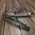 Long 4 Inch French Barrettes for Women, Large Hair Clips for Thin Thick Hair - 3Pcs (Black, Brown, Green)