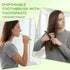 HOIQIRY Pack 100,Green Disposable Toothbrushes with Toothpaste and Comb - of Soft Bristle Individually Wrapped Single