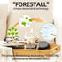 MicCai 99% Set Vanilla Bean Odor Eliminating Candles for Home Scented, Eliminates of Pet, Smoke, Food and Other Smell