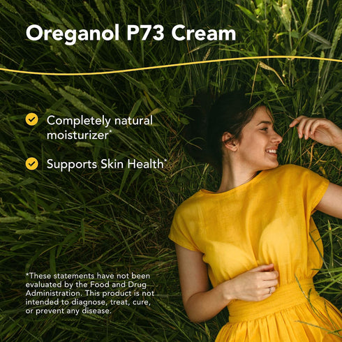 P73 2 oz. P73 NORTH AMERICAN HERB & SPICE Oreganol Cream - - Potent, Natural Moisturizer - Oreganol Oregano Oil, Honey