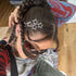 Star Hair Clips 2000s Y2K Snap Hair Barrettes, Non Slip Silver Metal Hair Accessories for Girls Women - 15 PCS 1.18"