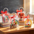 Shinylin 24 Pcs Teachers' Day Clear Gift Bags with Handles Ribbon Reusable Clear PVC Teacher Appreciation Gifts Bags