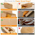 HEDENELIO 100 Pack 13.7"x8.3"x3.5" 100 UPGRADED THICKEST Brown Paper Bread Bags for Homemade Bread Large Sourdough