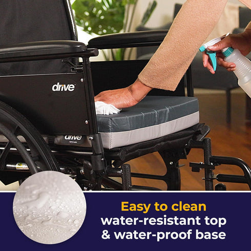 14886 Drive Medical Skin Protection Gel "E" Wheelchair Seat Cushion