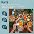 PAMI Heavy-Weight Disposable Plastic Soup Spoons - 50-Pack Bulk King Size Deluxe White Plastic Silverware