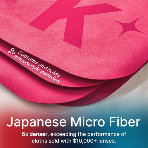 Headset, (Pack 2) Koala Lens Cleaning Cloth | Japanese Microfiber | Glasses Cleaning Cloths | Eyeglass Lens Cleaner |