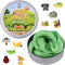 Inner-Active Play Putty Therapy Putty for Kids with Charms Green as Grass