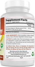Best Naturals Tart Cherry Extract 1000 mg - 120 Count Veggie Capsules for Healthy Uric Acid & Joint Function