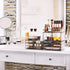 Sorbus Large Makeup Organizer, Clear Stackable Jewelry & Makeup Organizer for Vanity, 12 Drawers