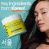 SeoulCeuticals Korean Face Mask - Snail Mucin Turmeric Mask for Anti Aging - Cruelty Free K Beauty for Healthy Glow, 2oz