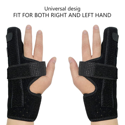 Boxer Break Metacarpal Splint Brace, 4th or 5th Finger Support, Medium Size