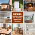 Set 17 DEWEL Furniture Markers Touch Up, Upgrade Wooden Furniture Repair Kit, Premium Wood Scratch Repair Markers