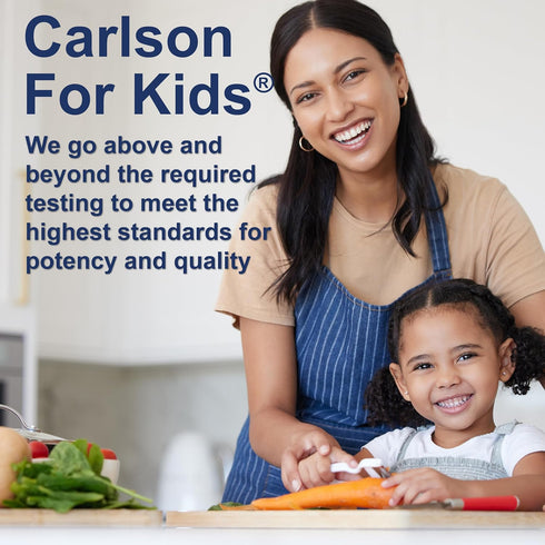 Carlson Kid's Super Daily D3 - Kids Vitamin D Drops, 400 IU (10 mcg) per Drop, Heart & Immune Health, Vegetarian,