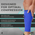 Rymora Leg Compression Sleeve, Comfortable Footless Socks for Pain Relief in Fitness, Running, and Shin Splints -