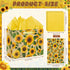 Peconal Large Sunflower Gift Bag with Tissue Paper and Greeting Card Yellow Sunflower Party Favor Bags Decorations