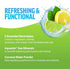 FORCE FACTOR Liquid Labs Electrolytes Powder - Hydration Packets with 5 Essential Electrolytes, Lemon-Lime Flavor, 20