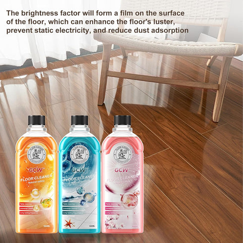 Floor Cleaner & All-Purpose Cleaner, Plant-Based Biodegradable Formula for Kitchen, Bathroom, Sakura Scent, 33.8 Fl. Oz