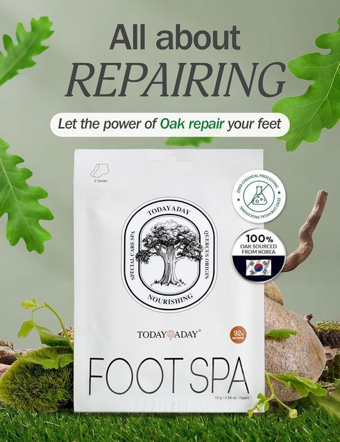 Moisturizing Foot Mask for Dry Cracked Feet - Hydrating Foot Spa Kit, Baby Feet Foot Peel, Cracked Heel Repair with