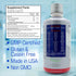 Wellgenix Sea Essentials Coral Calcium Liquid Vitamin for High Absorption - Nutritional Multivitamin Supplement - Sea
