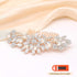 Rose Gold Wedding Hair Comb with Pearls and Crystals, Bridal Headpiece for Parties (Rose Gold)