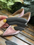 Heel Pads for Shoes That are Too Big, 4 Pairs Foamed Cotton Heel Cushions for Pain Relief & Tighter Fit