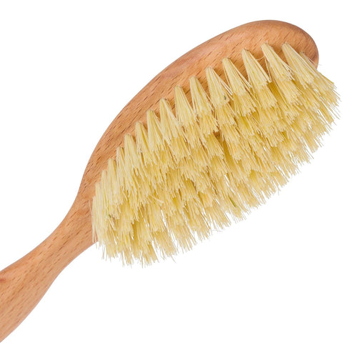 Redecker Tampico Fiber Hairbrush with Oiled Beechwood Handle, 8 Inches