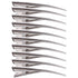 LONEEDY 10 Pack Duckbill Hair Clips, Metal Alligator Curl Clips for Hair Styling, Non-slip Hair Barrettes