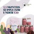 HAPPY FOX Organic Sea Moss Raw Purple - Makes 75oz of Seamoss Gel, Certified Non-GMO, Wildcrafted Superfood - 100 gram