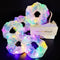 Light Up Scrunchies Gift Set, LED Hair Accessories for Girls & Women, Glow in the Dark Party Favors