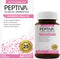 Peptiva Probiotics for Women's Health, 25 Billion CFU, 60 Vegetarian Capsules for Digestive Support