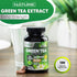 Green Tea Extract Pills - 1000mg Powerful Antioxidant Supplement - 98% Standardized EGCG for Natural Energy - 120