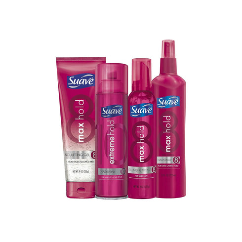 Suave Sculpting Gel, Max Hold 8, 9 oz