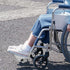 2 Pcs Sturdy Wheelchair Footrests Elevating Leg Rests Heavy Duty Footplates Replacement Accessories for Elderly Patient
