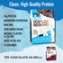 WILD SOCIETY Premium 100% Grass Fed Whey Protein Powder, Vanilla Bean, 25g Protein, 17.5 oz