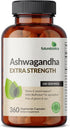 Futurebiotics Ashwagandha Extra Strength Stress & Mood Support with BioPerine, 360 Vegetarian Capsules