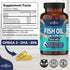 NEW AGE Omega 3 Fish Oil 2500mg Supplement Immune & Helath Support – Promotes Joint, Eye & Skin Health - Non GMO - EPA, DHA Fatty Acids Gluten Free (90 Softgels (Pack of 1))