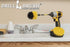 Set Bathroom Accessories - Cleaning Supplies - Drill Brush - Grout Cleaner - Shower Cleaner - Scrub Brush for Shower