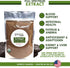 Organic Rehmannia Extract Powder 5:1 4oz | Lab Tested USDA Organic Prepared Rehmannia Shu Di Huang Concentrate Granules add to hot water or smoothie 112g