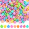 YISSION 200Pcs Mini Flower Hair Clips for Girls - Cute Flower Claw Clips, Toddler Baby Kids Hair Accessories, Random