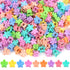 YISSION 200Pcs Mini Flower Hair Clips for Girls - Cute Flower Claw Clips, Toddler Baby Kids Hair Accessories, Random