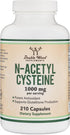 NAC Supplement N-Acetyl Cysteine 1,000mg Per Serving - 210 Capsules with Odor Masking Technology
