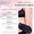Seraphic Skincare Premium Exfoliating Mitt, Gentle Korean Exfoliating Glove for Sensitive Skin