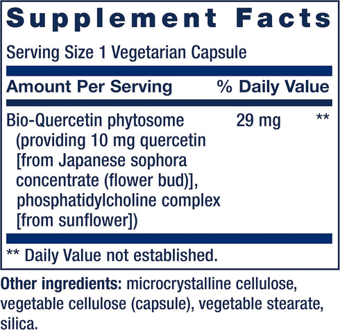 Life Extension Bio-Quercetin, 30 Vegetarian Capsules, Supports Immune & Heart Health, Potent Antioxidant