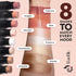 Organic Blush Tube, Rose - 100% Natural Vegan Cream Blush Sticks, Multi-Use Bronzer & Highlighter for Lips, Cheeks &